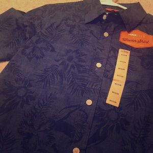 Urban pipeline boys button down shirt, size medium